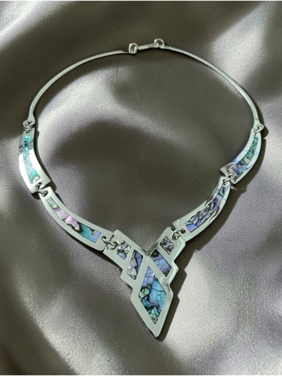 Alpaca Mexico Jewelry - Alpaca México Abalone Necklace